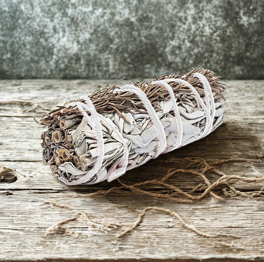 Baton de fumigation sauge Blanche / Romarin