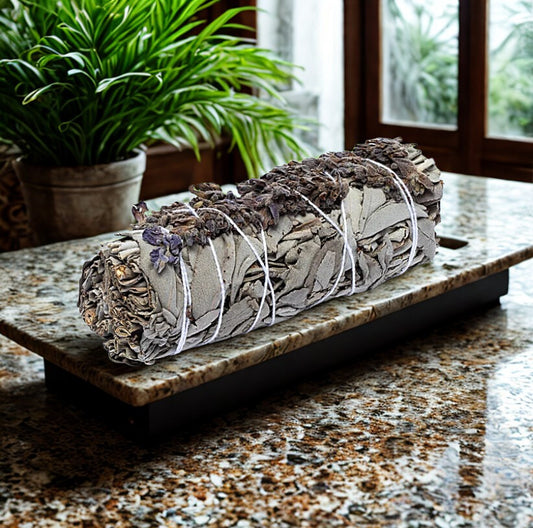 Baton de fumigation sauge Blanche / Lavande