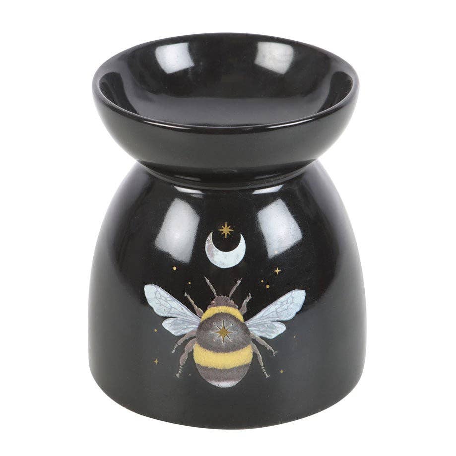 Brûle-parfum à motif abeille lunaire
