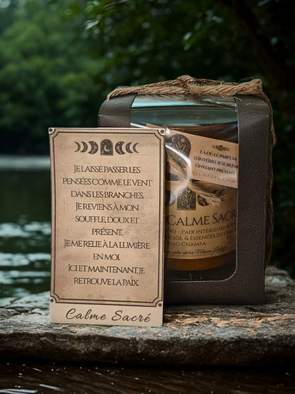 Calme Sacré — Holistica — Formule n°40 : Paix intérieure & Sérénité