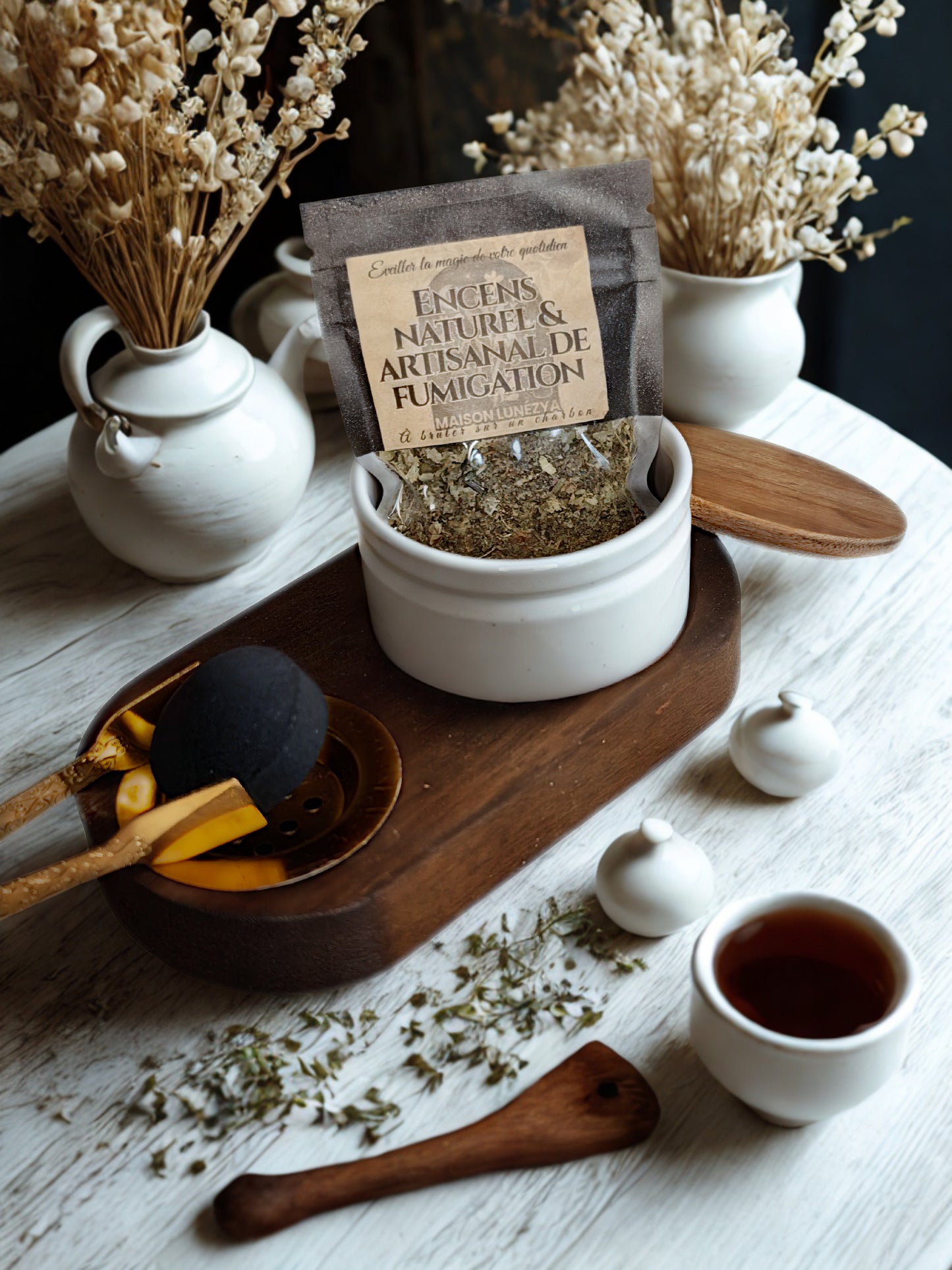 Coffret Plateau à encens