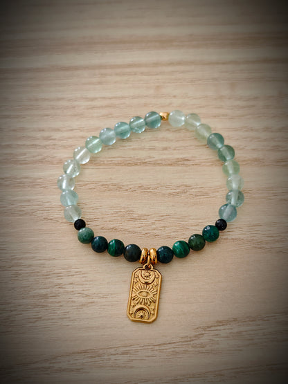 Bracelet L'enraciné – Rituel "Forêt Silencieuse"
